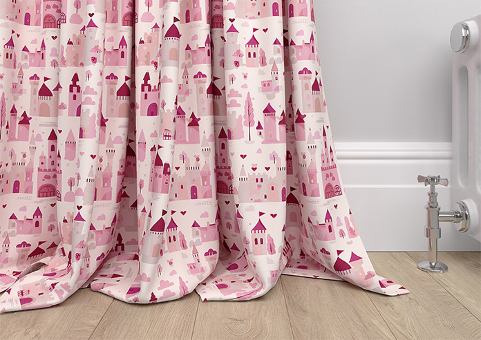 Magic Castle, Princess Pink - Made to Measure Curtains - Image 6
